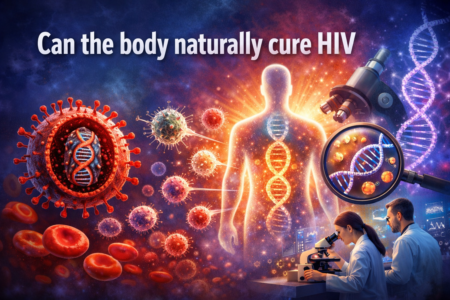  Can the body naturally cure HIV