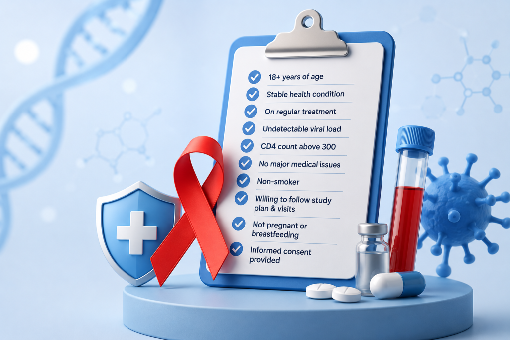 Eligibility Requirements for Participating in Experimental HIV Therapies