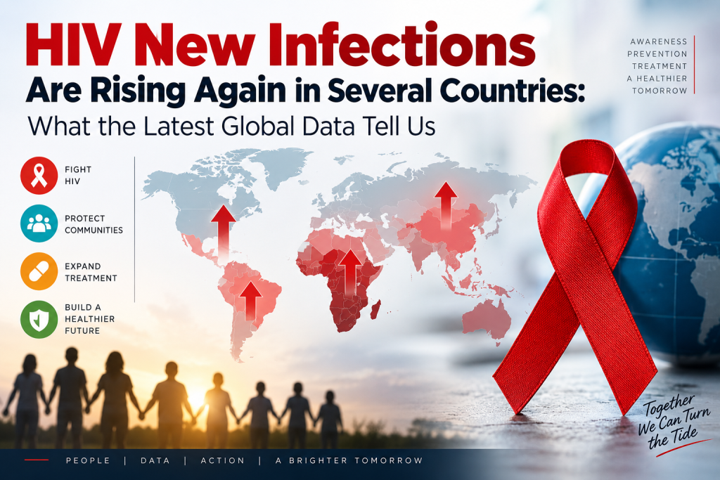 HIV New Infections Are Rising Again in Several Countries What the Latest Global Data Tell Us